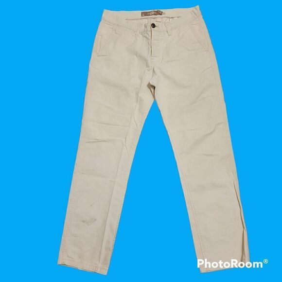 2/$20 H&M classic white dress casual pants - Picture 1 of 5